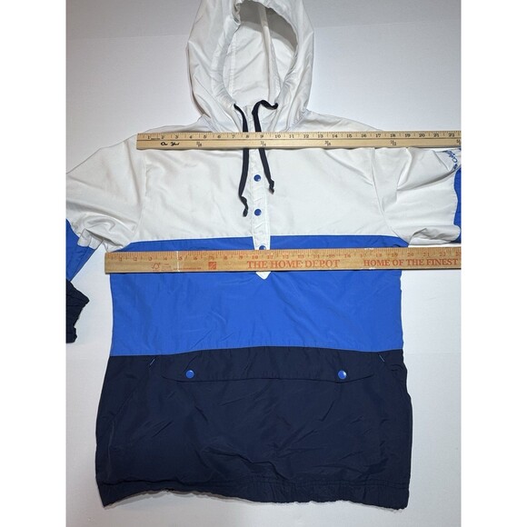 Columbia Omni-Shield Colorblock Pullover Windbreaker Jacket Hoodie PFG Size S - Picture 3 of 11